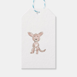 Kangaroo gift tags