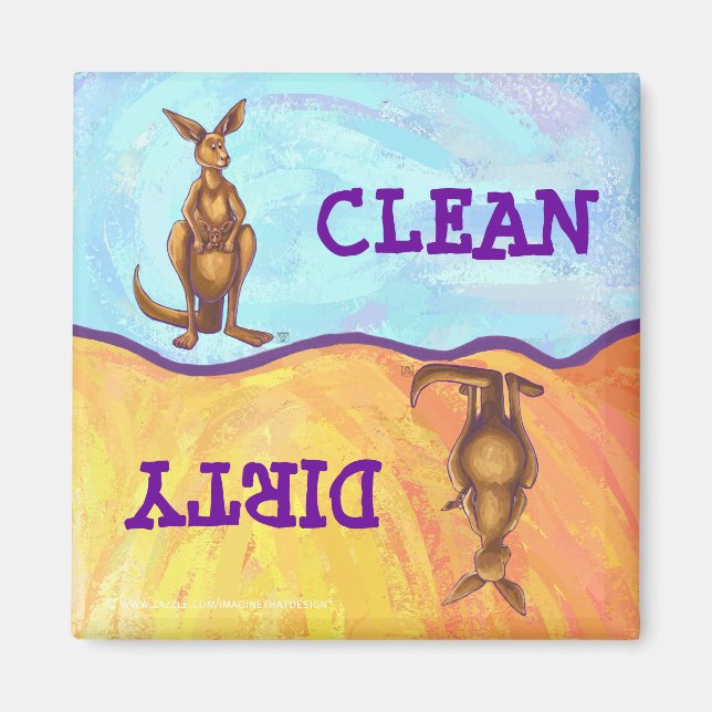 Kangaroo Gifts & Accessories Magnet (Front)