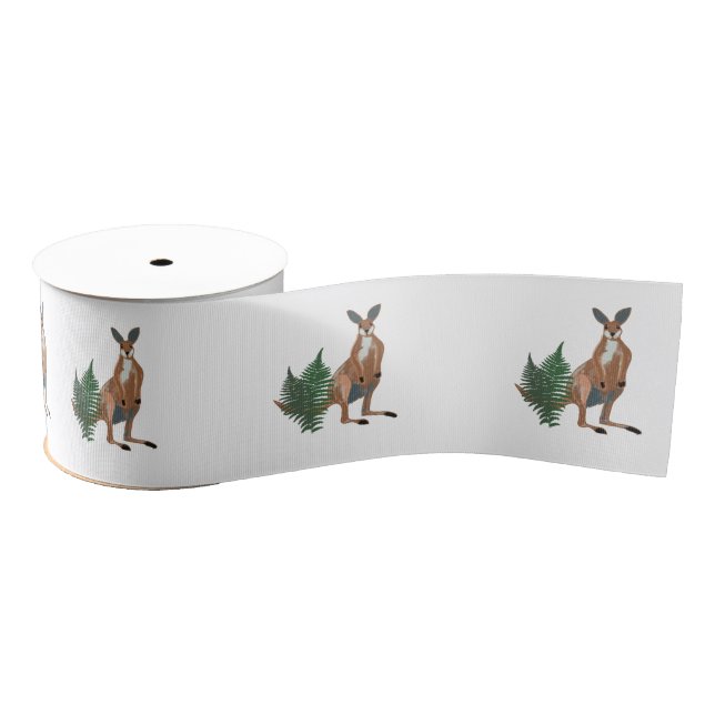 Kangaroo Grosgrain Ribbon (Spool)