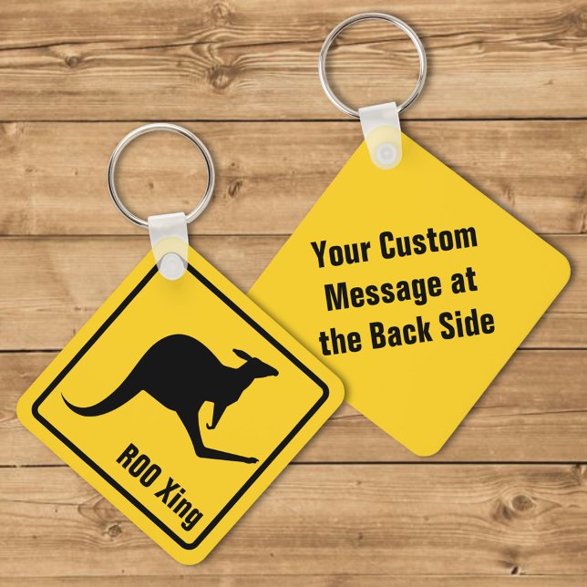 Kangaroo Icon Keychain (Creator Uploaded)