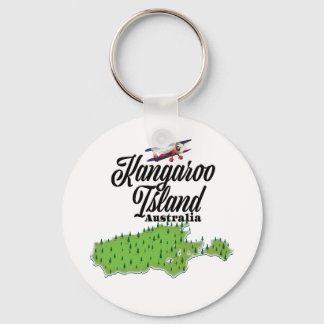 Kangaroo Island Australia map Key Ring