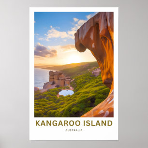 Kangaroo Island Australia Travel Print