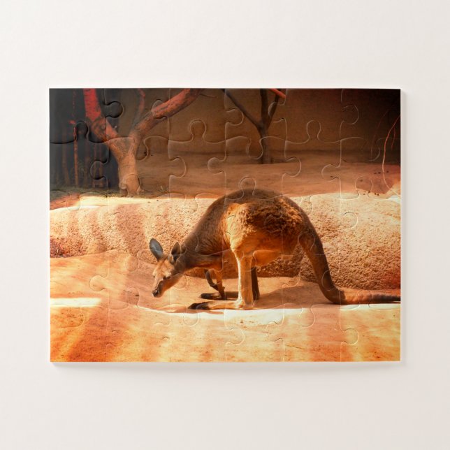 Kangaroo Jigsaw Puzzle (Horizontal)