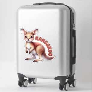 KANGAROO (JOEY) - NURSERY STICKER