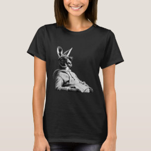 Kangaroo Lover Wildlife Motif Wallaby Animal Graph T-Shirt