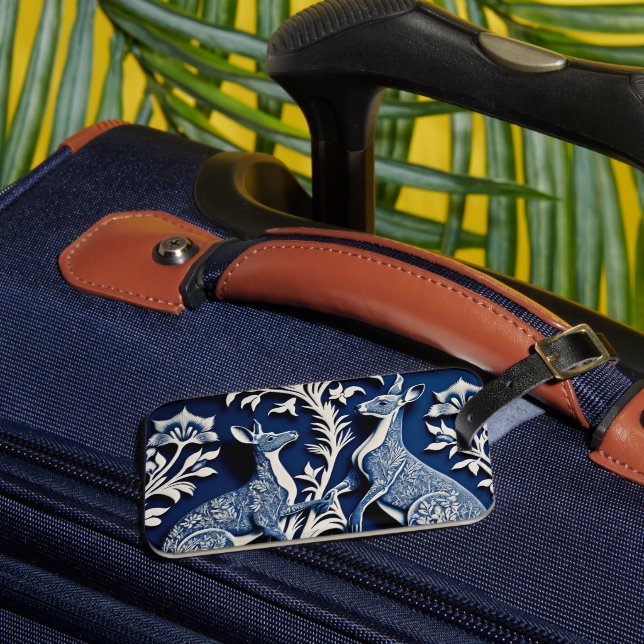 Kangaroo Luggage Tag (Front Insitu 3)