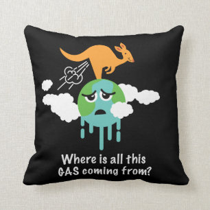 Kangaroo Methane Fart Cushion
