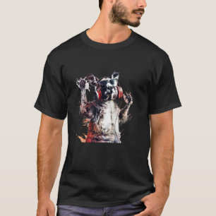 Kangaroo Motif Animal Lover Forest Art Headphone N T-Shirt