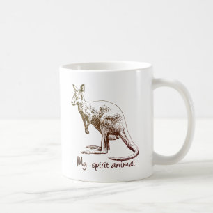 Kangaroo My spirit animal Coffee Mug