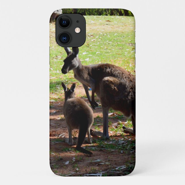 Kangaroo Parental Love, Case-Mate iPhone Case (Back)