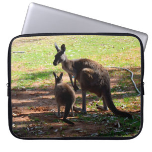 Kangaroo Parental Love, Laptop Sleeve