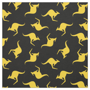 Kangaroo Pattern Fabric