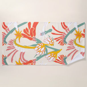 Kangaroo Paw Beach Towel