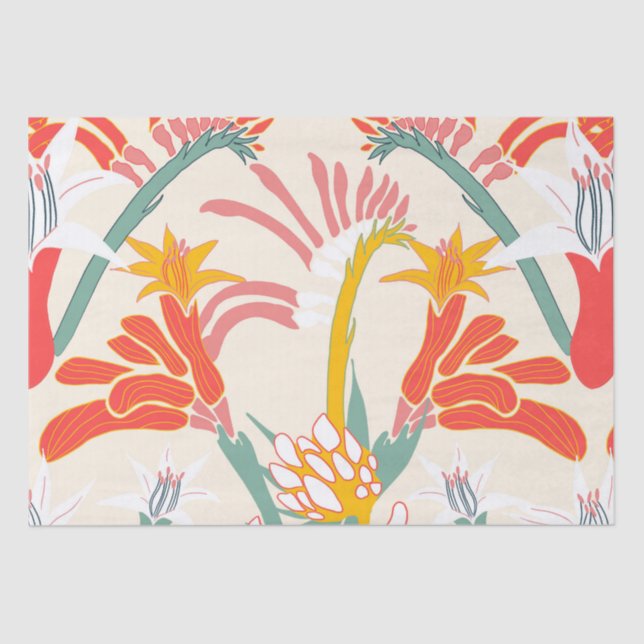 Kangaroo Paw Tissue Paper (Front)
