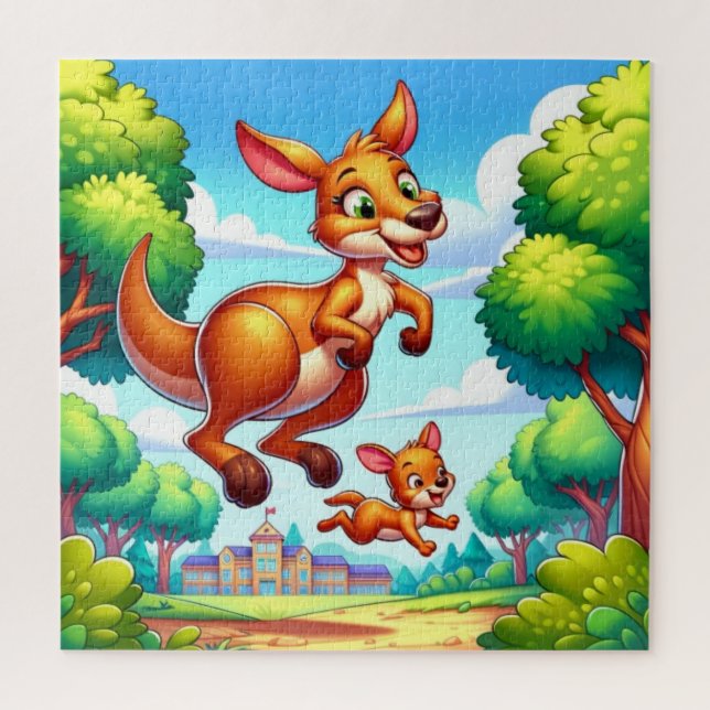 Kangaroo Puzzle (Vertical)