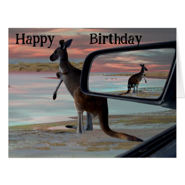 Kangaroo Seaside Breezes, (Front Horizontal)