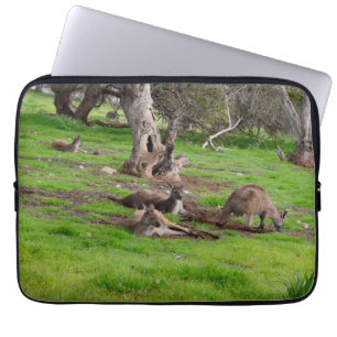 Kangaroo Siesta Time, Laptop Sleeve