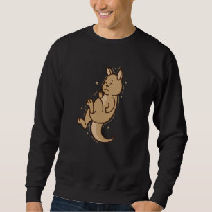 Kangaroo sleeping Australia Outback Animal Sweatshirt