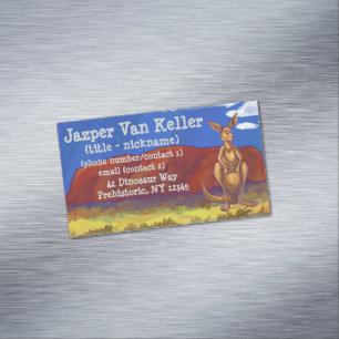 Kangaroo Stationery Magnetic Business Card