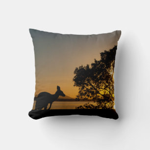 Kangaroo Sunset Cushion