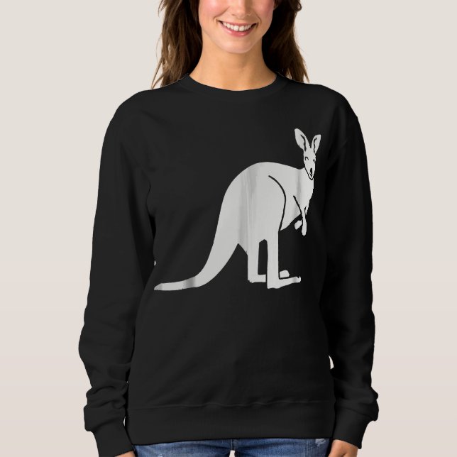 Kangaroo T-Shirt Sweatshirt (Front)