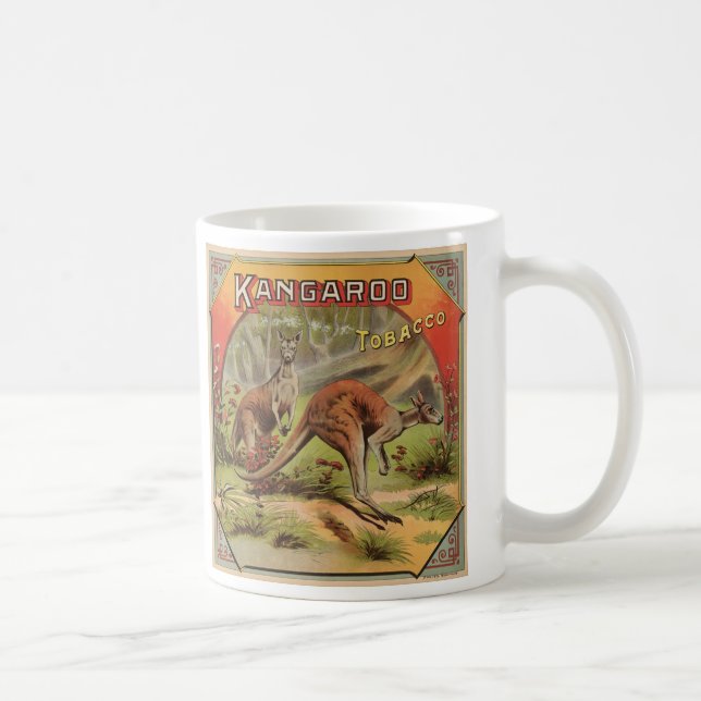 Kangaroo Tobacco 1900 Coffee Mug (Right)