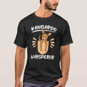 Kangaroo Whisperer Safari Wildlife Animal Australi T-Shirt