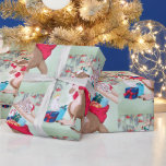 Kangaroo with Christmas Sack of Gifts Wrapping Paper<br><div class="desc">Kangaroo with Christmas Sack of Gifts</div>