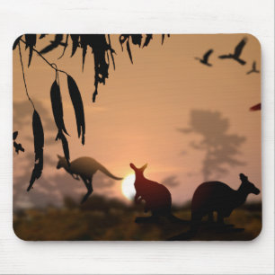 Kangaroos Mouse Pad