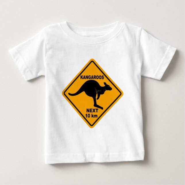 Kangaroos Next 10 km Baby T-Shirt (Front)