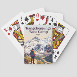 Kangchenjunga Base Camp Nepal Playing Cards