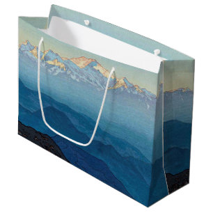 Kangchenjunga, Yoshida, Woodcut Large Gift Bag