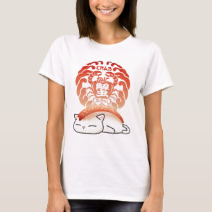 Kani Crab Sushi Cat  T-Shirt