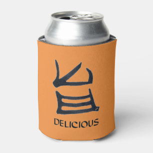 Kanji Delicious tan can cooler