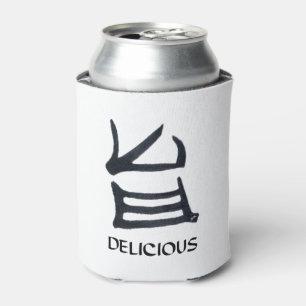 Kanji Delicious white can cooler