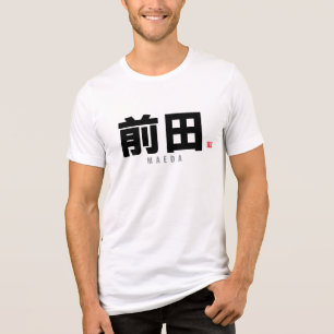 kanji family name - Maeda Tri-Blend Shirt