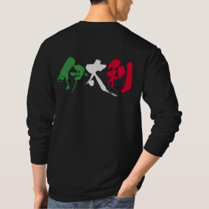 [Kanji] Italy long sleeve T-Shirt