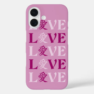 Kanji Love phone cases