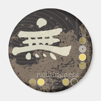 Kanji Nothingness Design Magnet