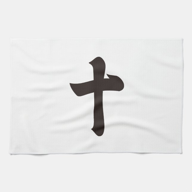 Kanji numeral ten tea towel (Horizontal)