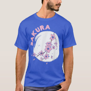 Kanji Sakura Japanese Cherry Flower Blossom Pink S T-Shirt