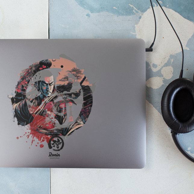 Kanji Samurai Ronin Sticker (Creator Uploaded)