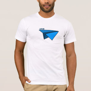 Kanjiz Illustration : Paper Plane T-Shirt