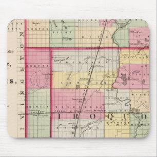 Kankakee, Iroquois, Ford counties Mouse Pad