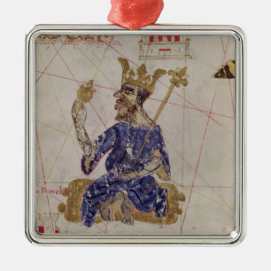Kankou Mousa, King of Mali Metal Ornament