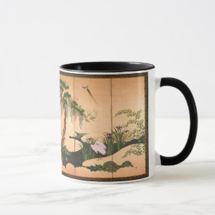 Kano Eino Birds and Flowers of Spring and Summer Mug