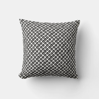 Kanoko [black] - Japanese Traditional Pattern Cushion