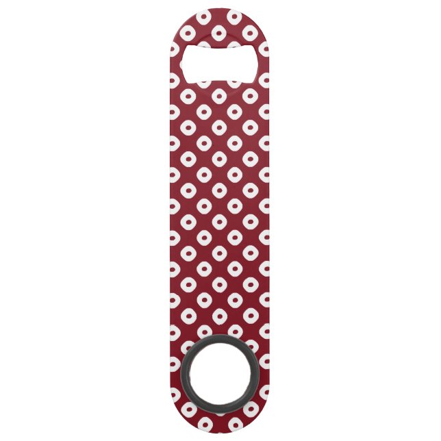 "Kanoko" Fawn Spot Pattern White (Front)