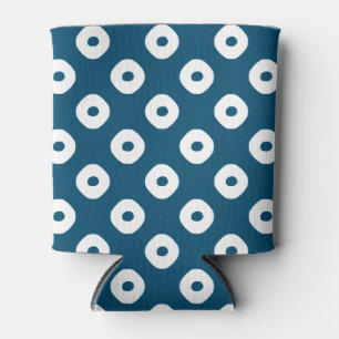 "Kanoko" Fawn Spot Pattern White Can Cooler