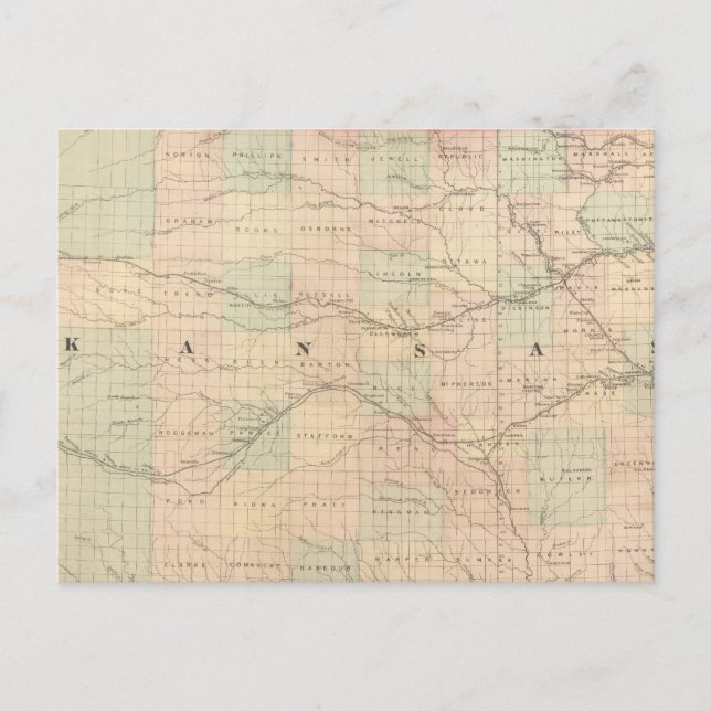 Kansas 6 postcard (Front)